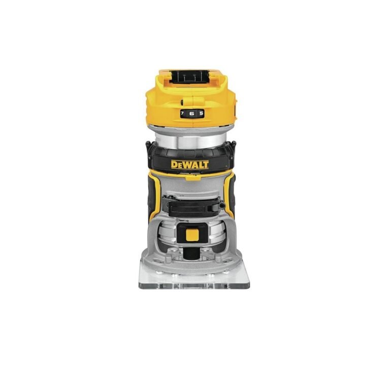 Unleashing Precision with the DEWALT DCW600B 20V MAX XR Cordless Router