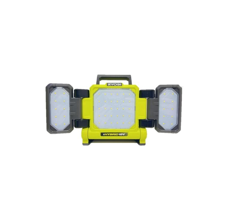 Illuminate Your Work with the Ryobi One+ 18V Cordless Hybrid LED Panel Light – PCL631B