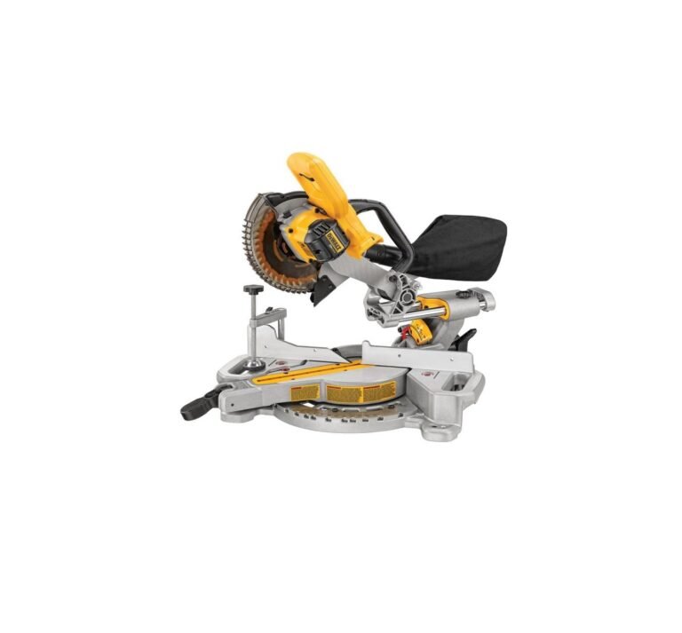 The Dewalt DCS361B 20V MAX 7-1/4″ Cordless Miter Saw: A Comprehensive Review
