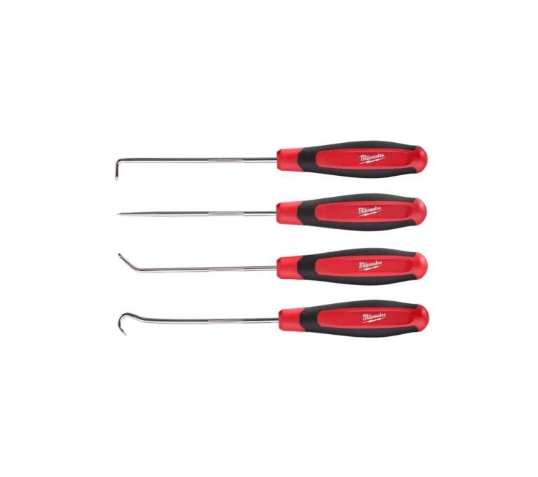 Understanding the Milwaukee 4-Pc All-Metal Core Comfort Grip Hook Pick Set