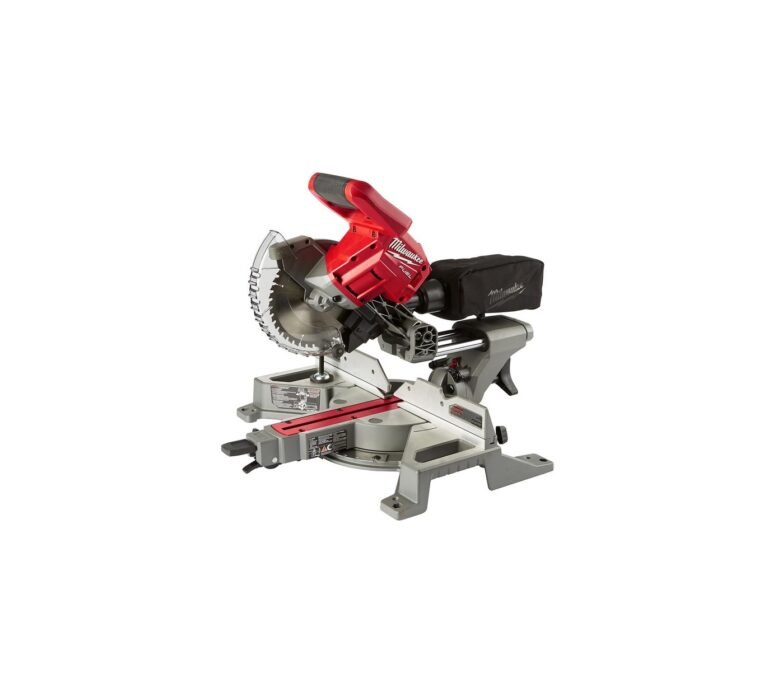 Milwaukee M18 Fuel 7-1/4″ Dual Bevel Sliding Compound Miter Saw – Powerful Cordless Precision