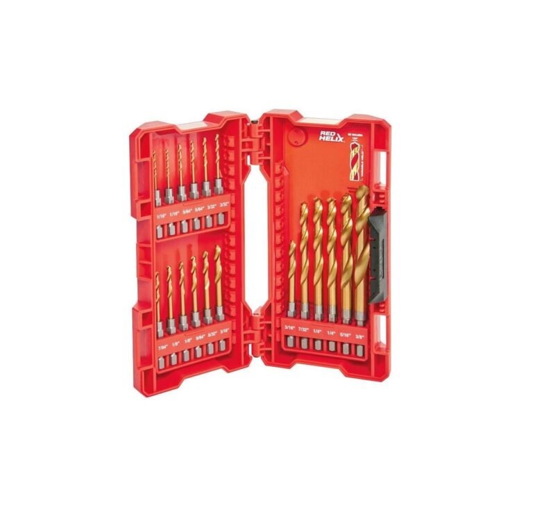 Unleashing Power: Milwaukee 48-89-4680 18-Piece Shockwave Impact Duty Thunderbolt Titanium Drill Bit Set with Anti-Walking Tips