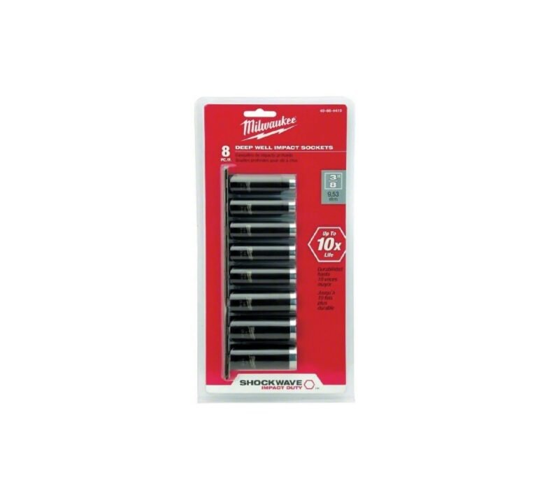 Unlocking the Power of the Milwaukee 49-66-4419 Shockwave 3/8 in. Drive Deep Well Socket Set