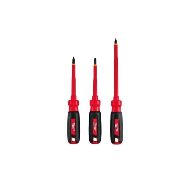 Discover the Milwaukee Electric 3-Piece Insulated Screwdriver Set