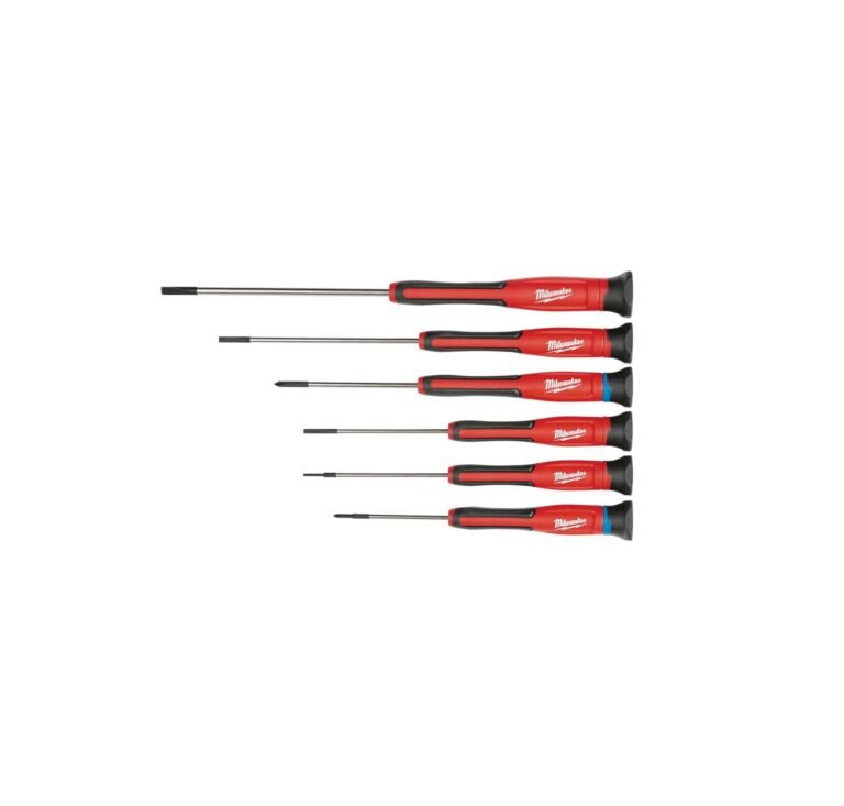 Explore the Milwaukee Electric 6-Piece Precision Screwdriver Set