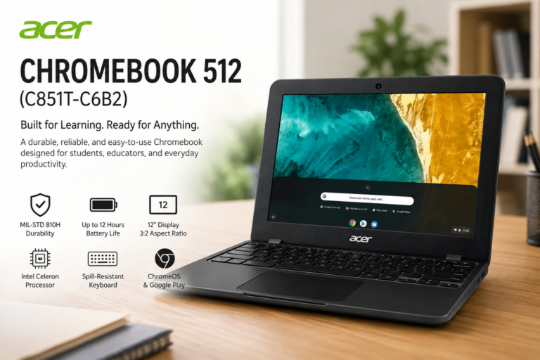 Acer Chromebook 512 (C851T-C6B2) Review