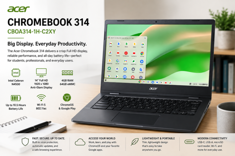 Acer Chromebook 314 (CBOA314-1H-C2XY) Review