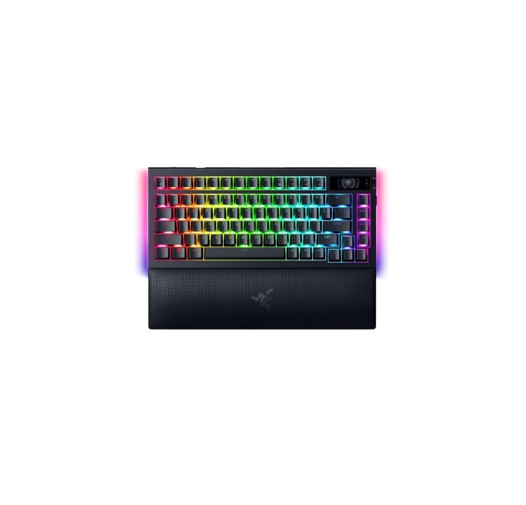 Razer BlackWidow V4 Pro 75% Review: OLED, 4K Wireless and Hot-Swap