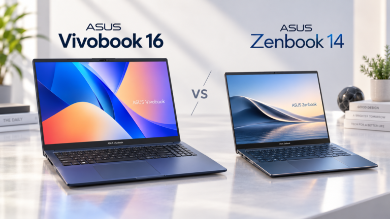 ASUS Vivobook 16 vs ZenBook 14: Which Laptop Fits Your Work?